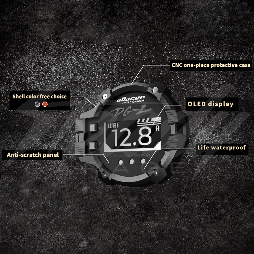 aRacer DG2 Multi-Function Display Gauge