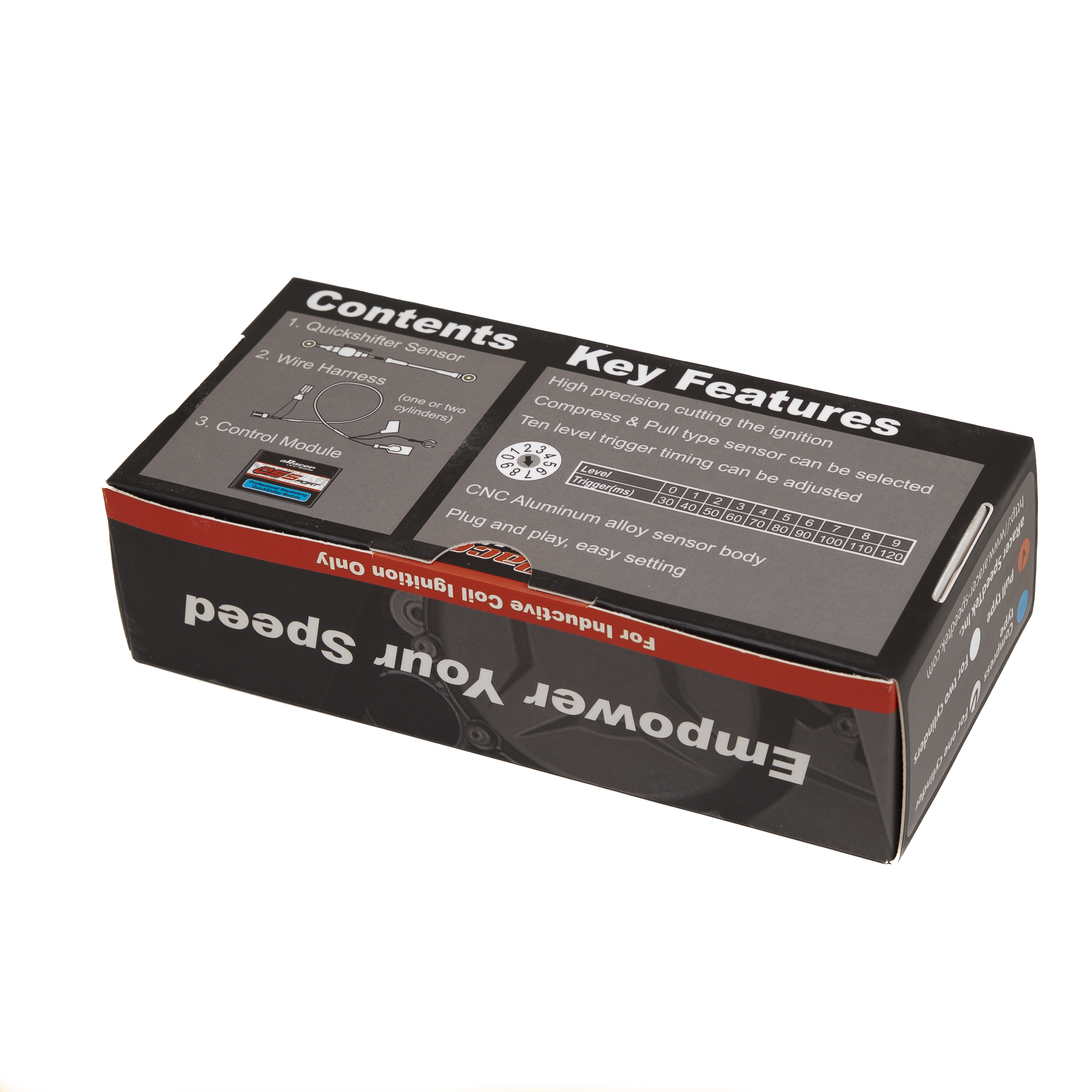 aRacer QSS Red V1 Standalone Quick Shifter (Pull Type)